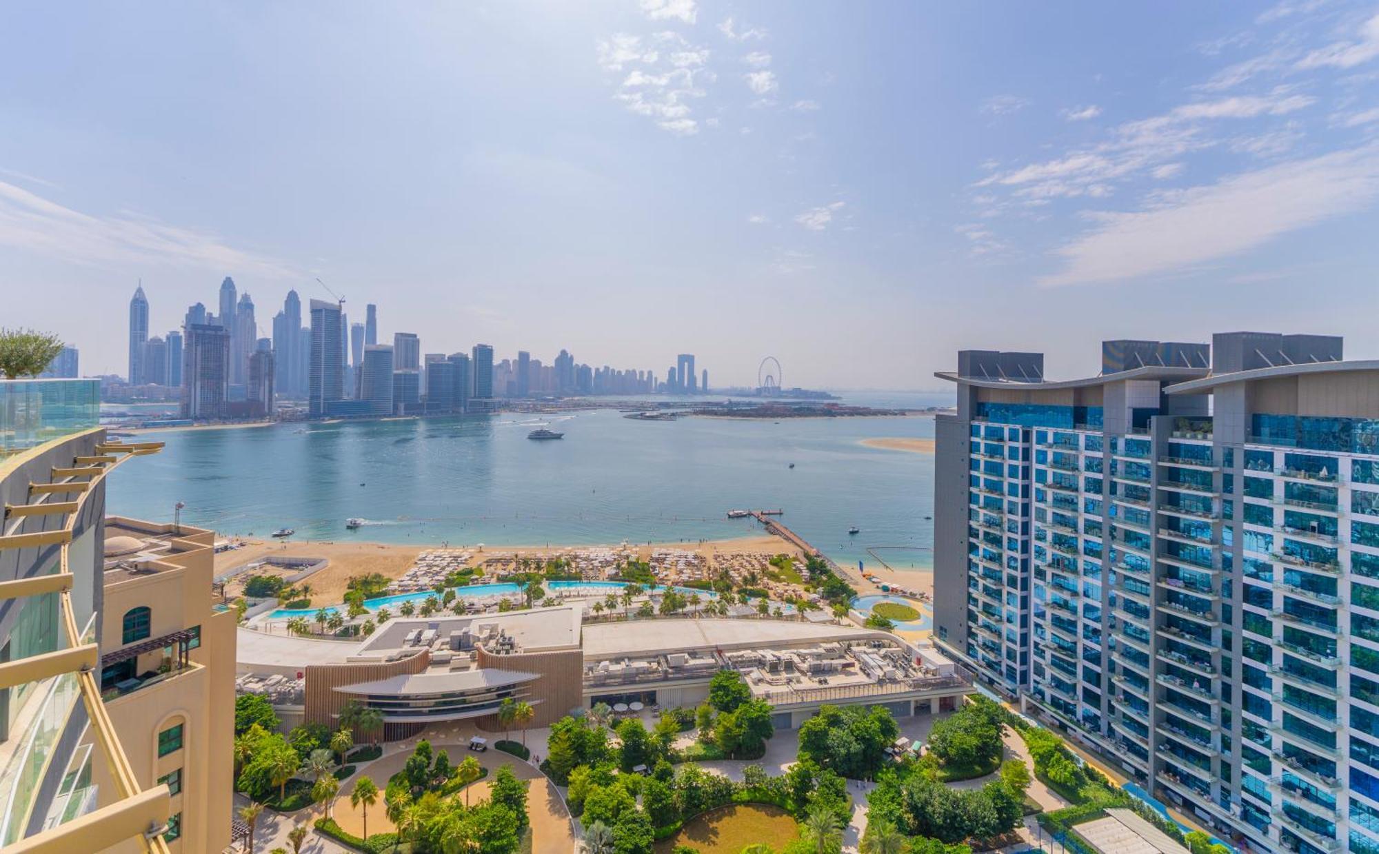 Ferienwohnung Studio With Private Beach Access At Palm Jumeirah Dubai Exterior foto