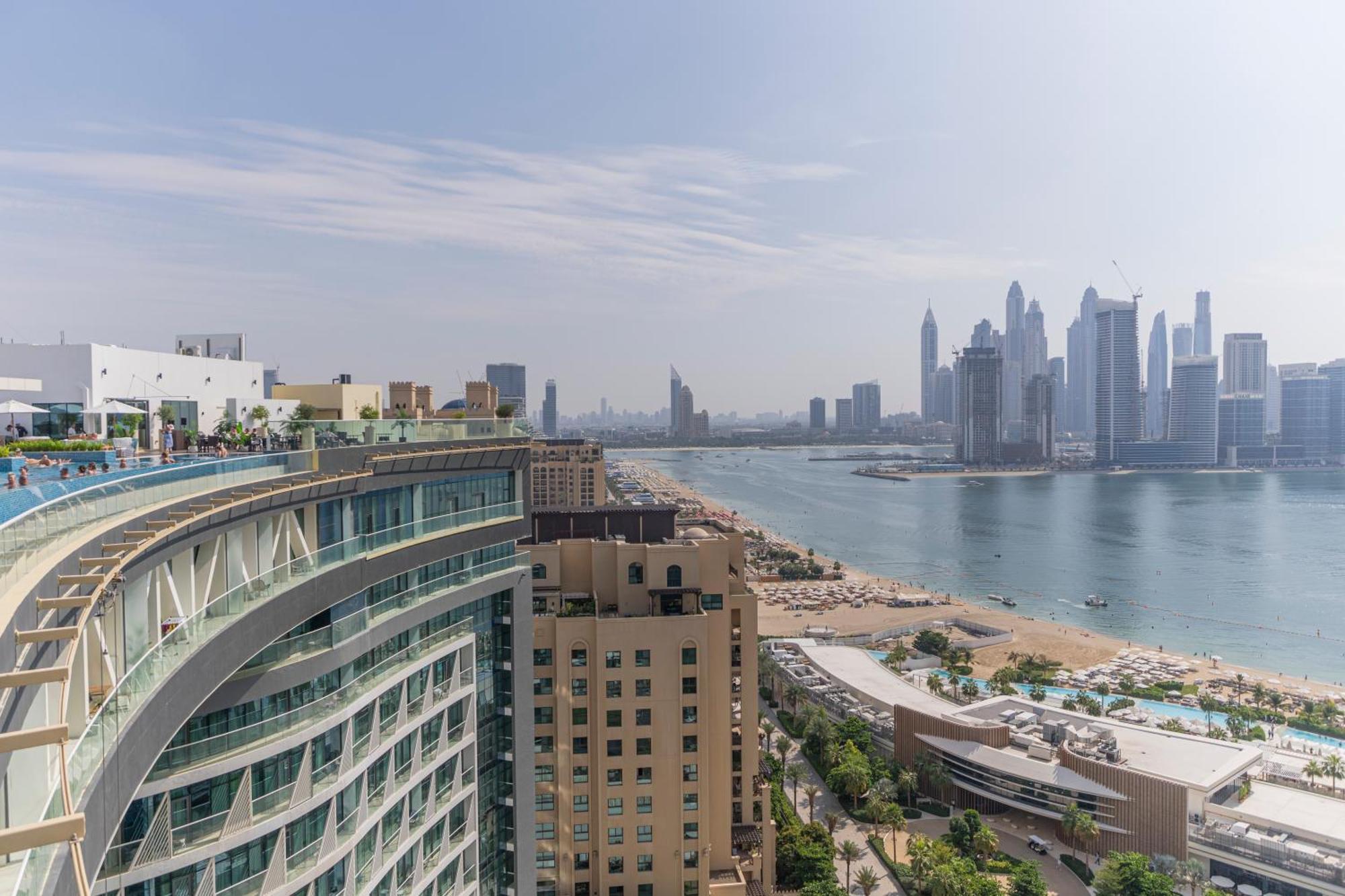 Ferienwohnung Studio With Private Beach Access At Palm Jumeirah Dubai Exterior foto