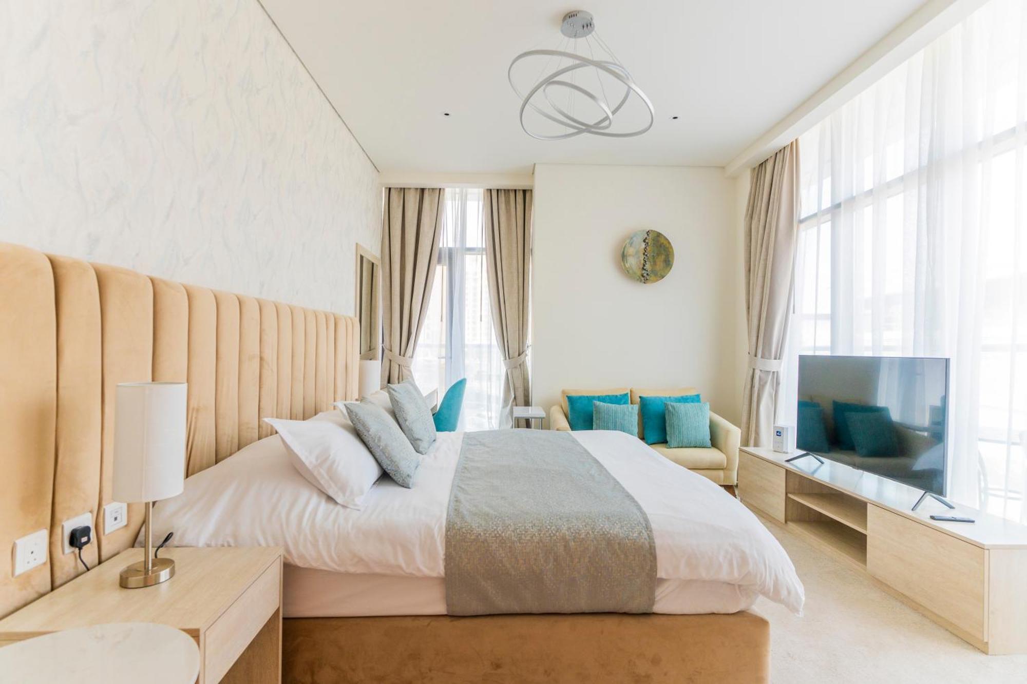 Ferienwohnung Studio With Private Beach Access At Palm Jumeirah Dubai Exterior foto