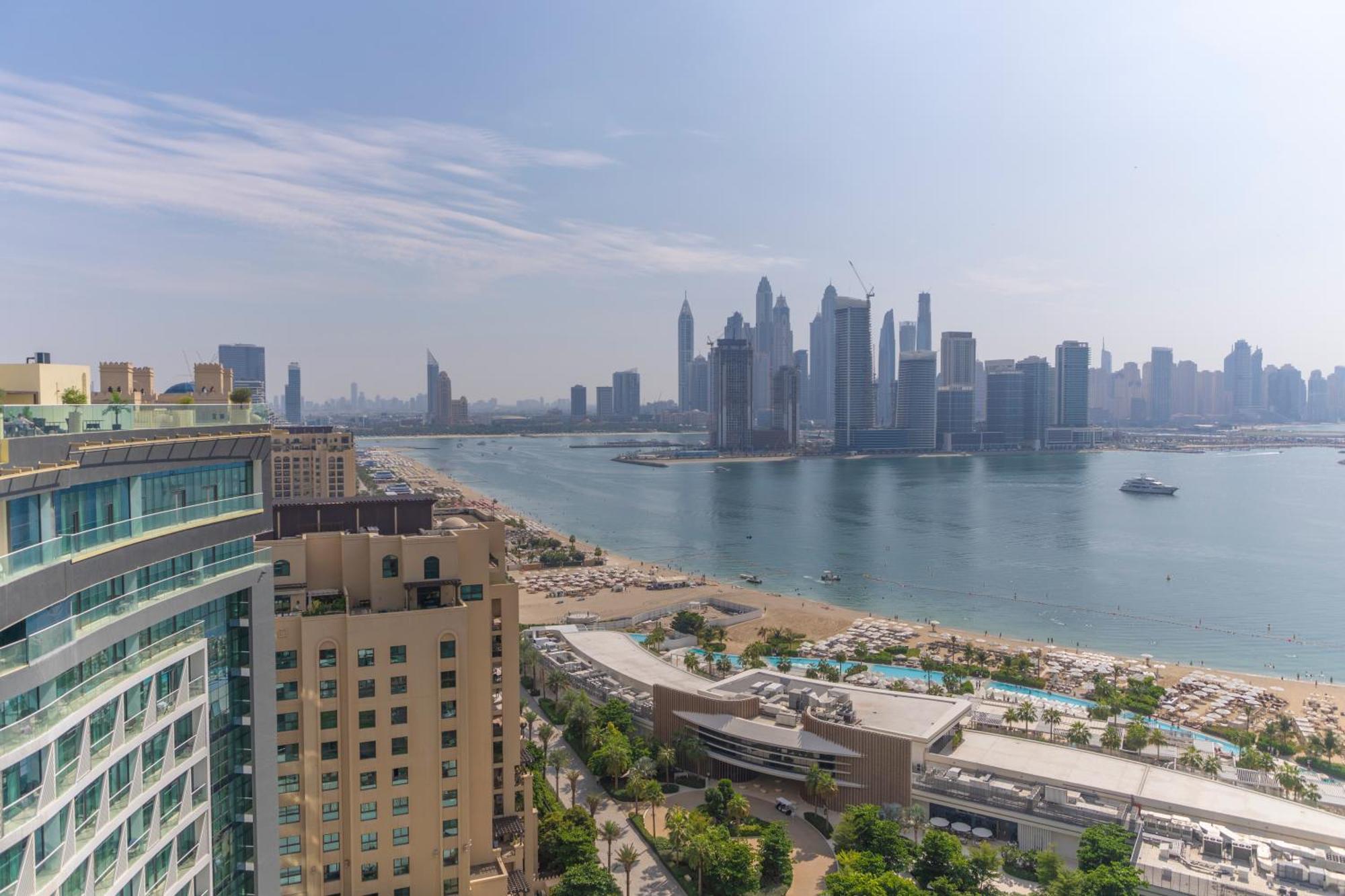 Ferienwohnung Studio With Private Beach Access At Palm Jumeirah Dubai Exterior foto